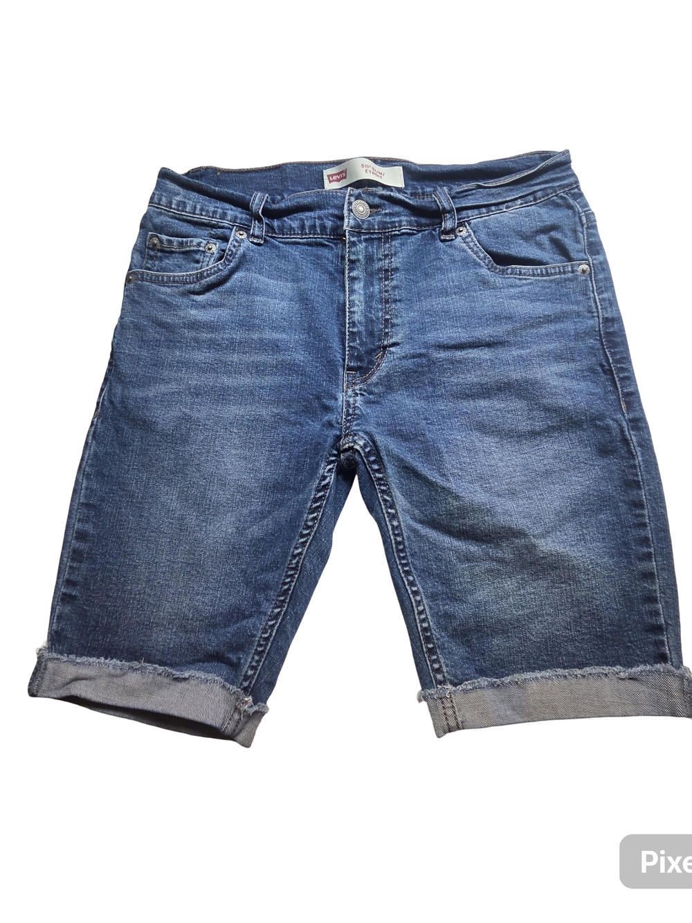 Levi's Men's Blue Denim Jean Shorts